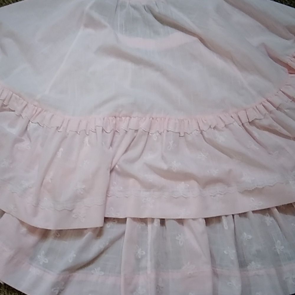 VTG 60s WEST ROCKMOUNT RANCH WEAR CUSTOM SKIRT SIZE ML /28/30 MADE IN U.S.A - Picture 7 of 9